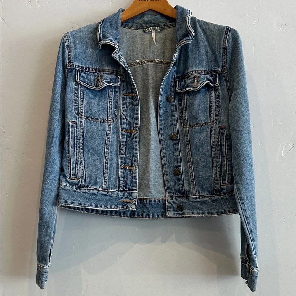 Free People Rumors Denim Jacket - Picture 2 of 10